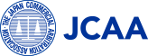 ロゴ：一般社団法人 日本商事仲裁協会 JCAA